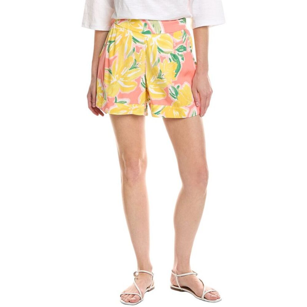 Stella Parker Womens  Kira Pull-On Short, White
